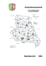 Grundstücksmarktbericht für den Kreis Warendorf 1999